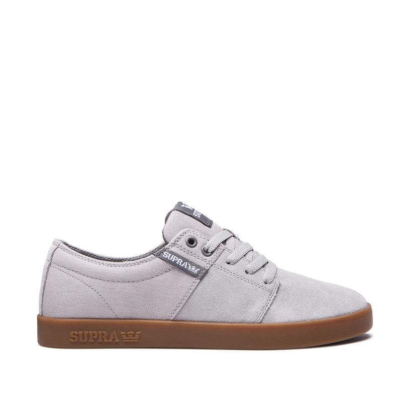 Zapatillas Bajas Supra Argentina Hombre - STACKS II Gris (TJWUN-4237)